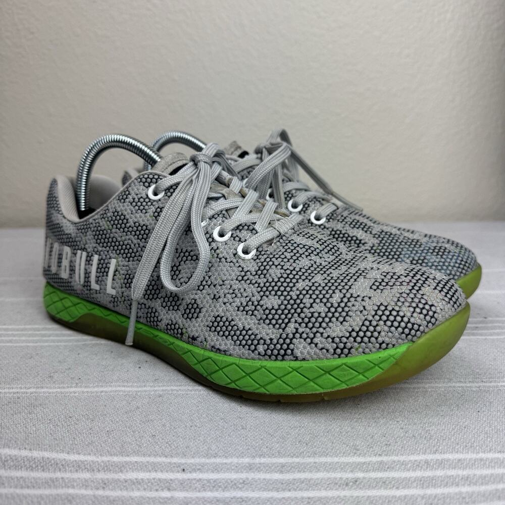 Nobull Athletic Gym Trainers CrossFit Shoes Kristi Eramo Art Gray M 8/W 9.5